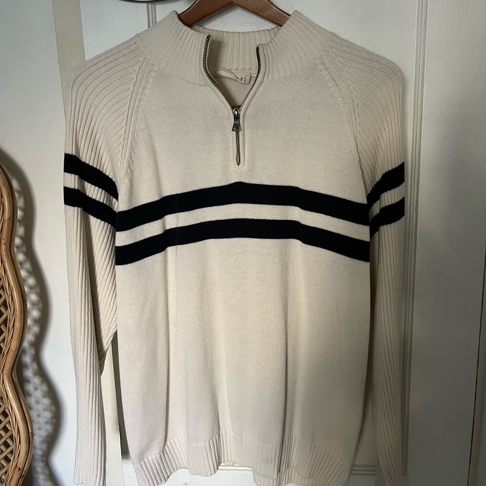 1/4 Zip Pull Over Sweater